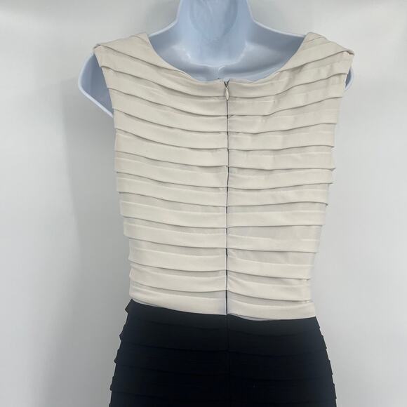 Scarlett Nite Bandage Dress 6 Holiday Elegant Formal Colorblock Old Hollywood - Picture 6 of 10